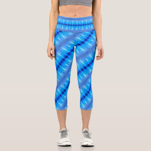 Leggings Capri Bleu océan
