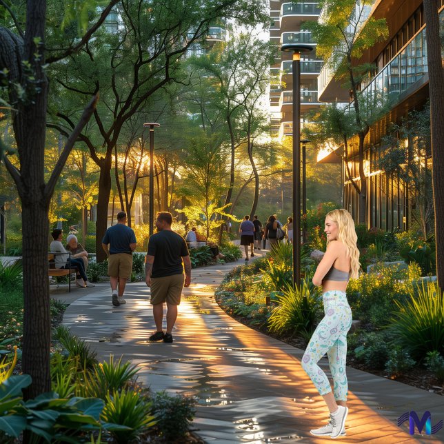 Leggings Capri Boho Chic Dreamy Cosmos - Pastel Blues & Purples (Créateur téléchargé)