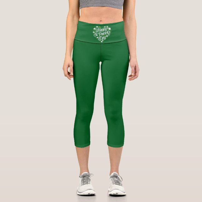 Leggings Capri Bonne Saint Patrick's Day (Recto)