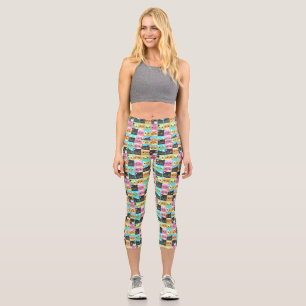 Leggings Capri Cadeau de chat   Cute Kawaii Motif