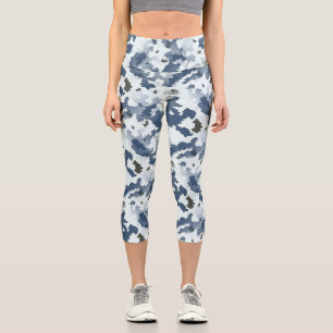 Leggings Capri Camouflage d'hiver