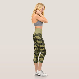Leggings Capri Camouflage Euro Spring