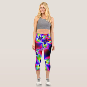 Leggings Capri capri à taille élevée