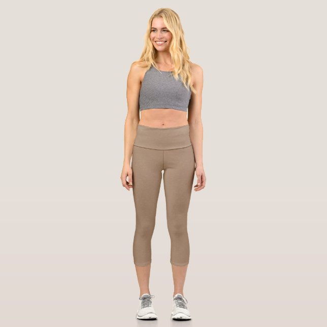 Leggings Capri Capri Floral Flesh (Recto)
