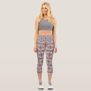 Leggings Capri Capris de yoga personnalisés à taille haute