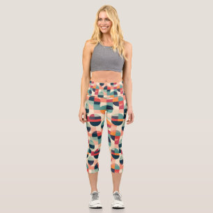 Leggings Capri Capris de yoga personnalisés à taille haute