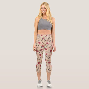 Leggings Capri Capris de yoga personnalisés à taille haute