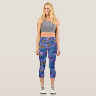 Leggings Capri Capris de yoga personnalisés à taille haute