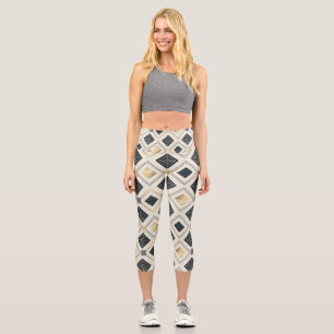 Leggings Capri Capris de yoga personnalisés à taille haute