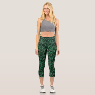 Leggings Capri Capris de yoga personnalisés à taille haute