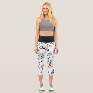 Leggings Capri Capris de yoga taille haute, XS (0-2)
