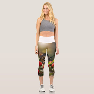 Leggings Capri Capris haut taille