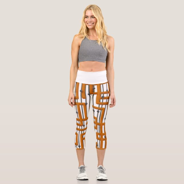 Leggings Capri Capris haut taille (Recto)