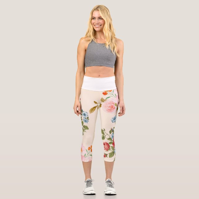 Leggings Capri Capris haut taille (Recto)