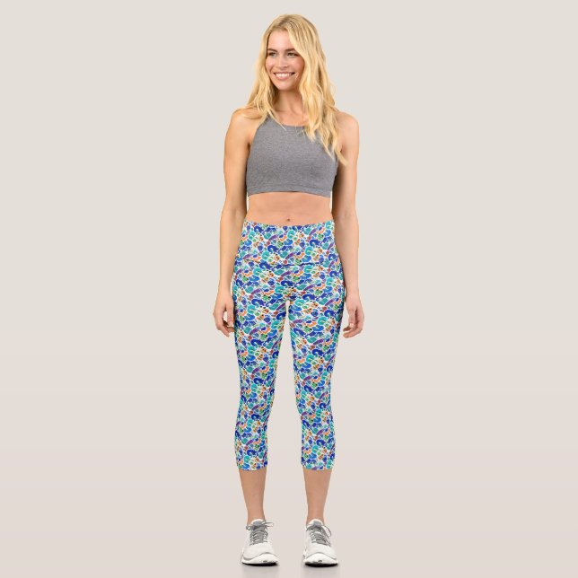 Leggings Capri Capris haut taille (Recto)