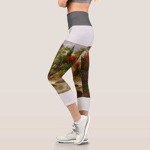 Leggings Capri Capris haut taille