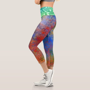 Leggings Capri Capris haut taille