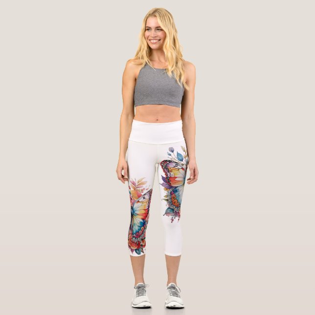 Leggings Capri Capris haut taille (Recto)