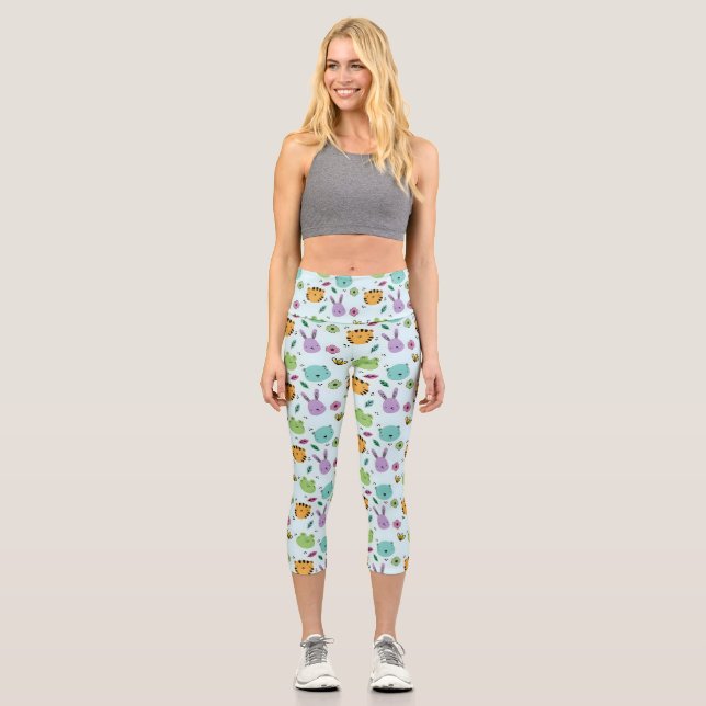 Leggings Capri Capris haut taille (Recto)