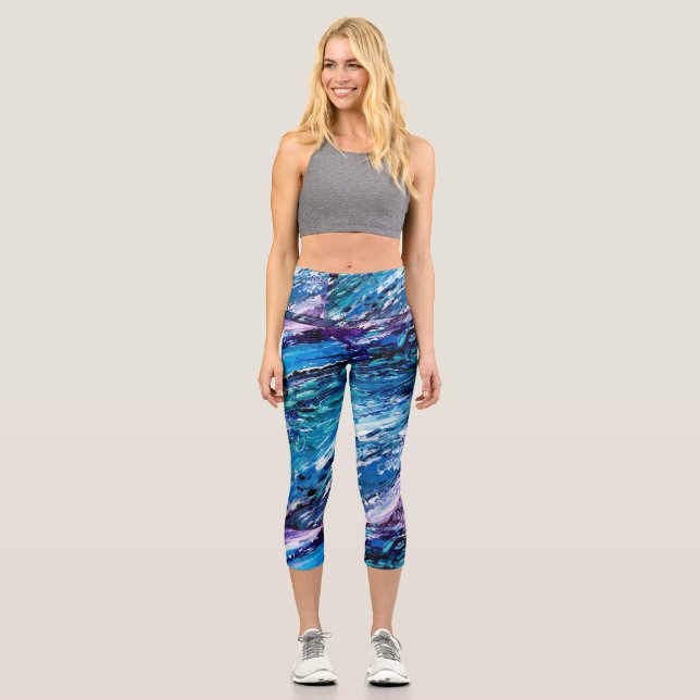 Leggings Capri Capris haut taille (Recto)