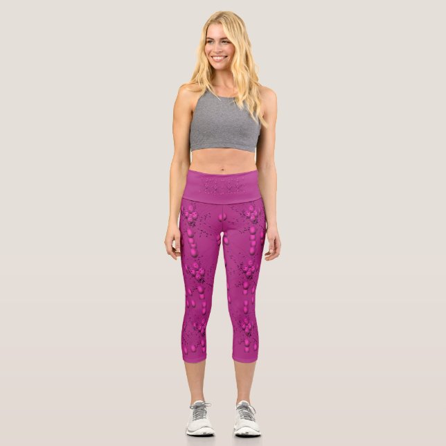 Leggings Capri Capris haut taille (Recto)