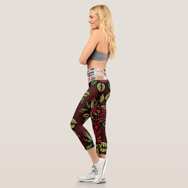 Leggings Capri Capris haut taille (Gauche)
