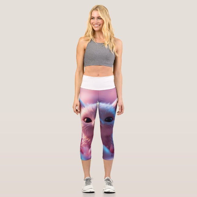 Leggings Capri Capris haut taille (Recto)