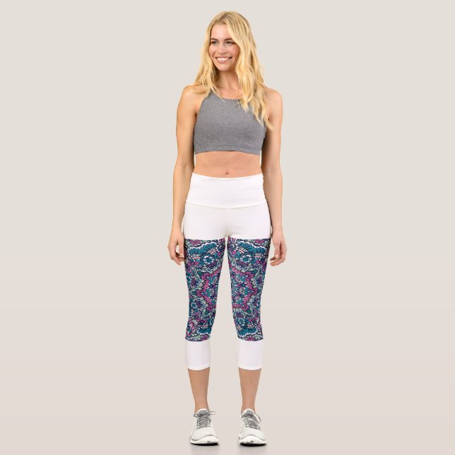 Leggings Capri Capris haut taille (Recto)