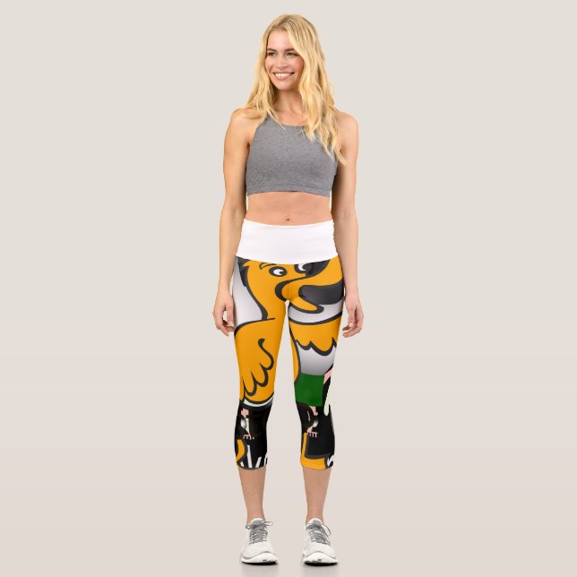 Leggings Capri Capris haut taille (Recto)
