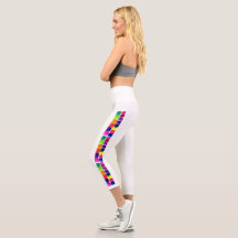 Capris haut taille couleur HWJ