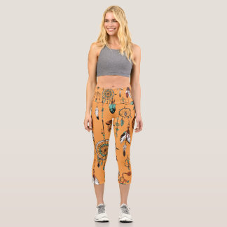 Leggings Capri Capris haut taille personnalisable