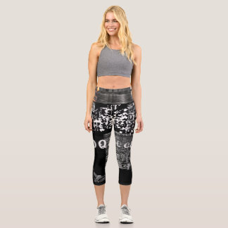Leggings Capri Capris Haute Taille : Style Flattering.