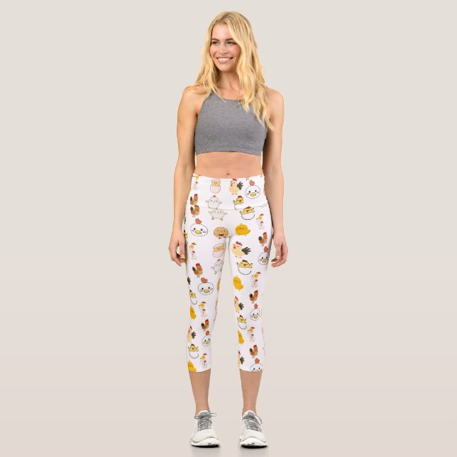 Leggings Capri Capris taille haute (Recto)