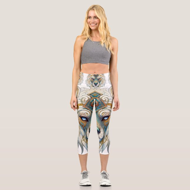 Leggings Capri Capteur Wolf Dream (Recto)