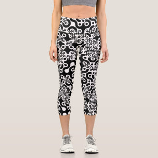 Leggings Capri Carreaux Truchet Trippy super