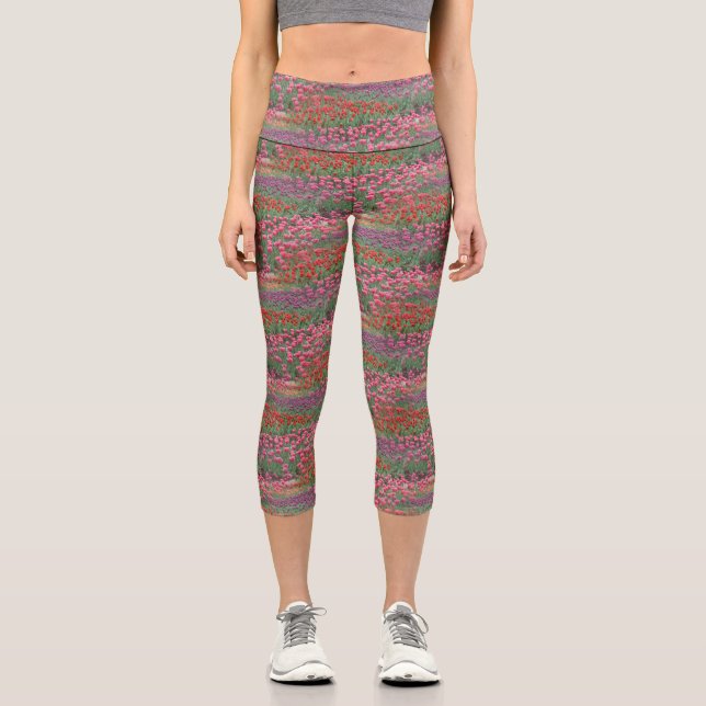 Leggings Capri Champ De Tulipes (Recto)