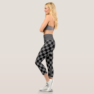 Leggings Capri Checker Yoga Paint Capri HAMbyWG