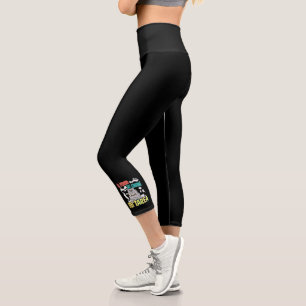 Leggings Capri Chien Espagnol A Mangé Mon Devoir - Perro Tarea