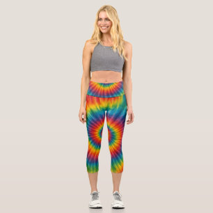 Leggings Capri Chromatic Vortex