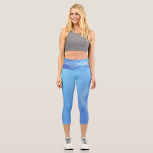 Leggings Capri Ciel bleu