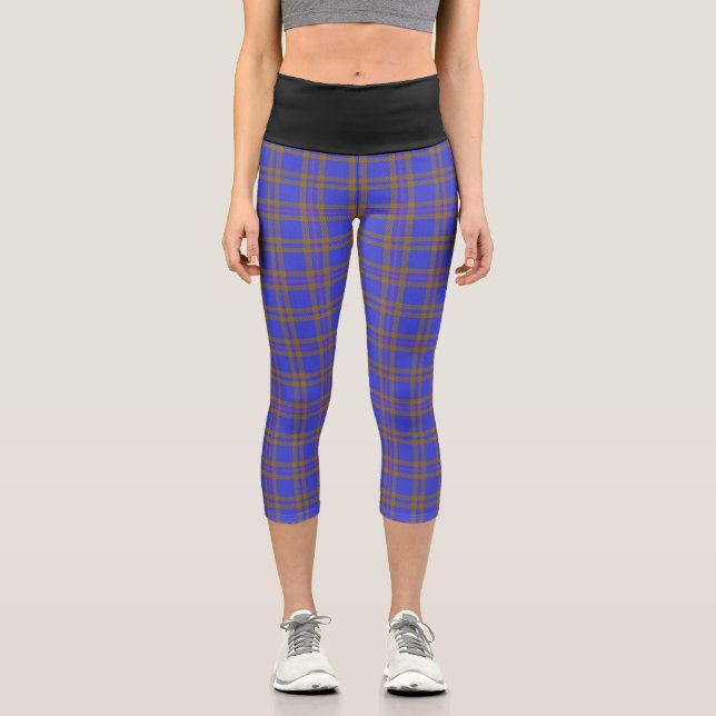 Leggings Capri Clan classique Elliot Elliott Tartan Plaid (Recto)