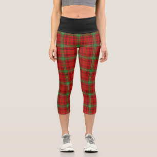 Leggings Capri Clan classique Morrison Tartan Plaid