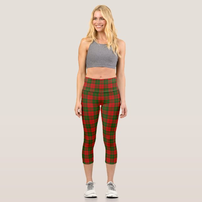 Leggings Capri Clan Drummond Tartan (Recto)