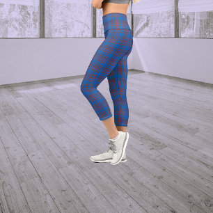 Leggings Capri Clan Elliot Tartan Plaid