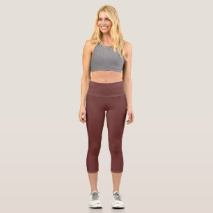 Leggings Capri Collants Teracota Elegance