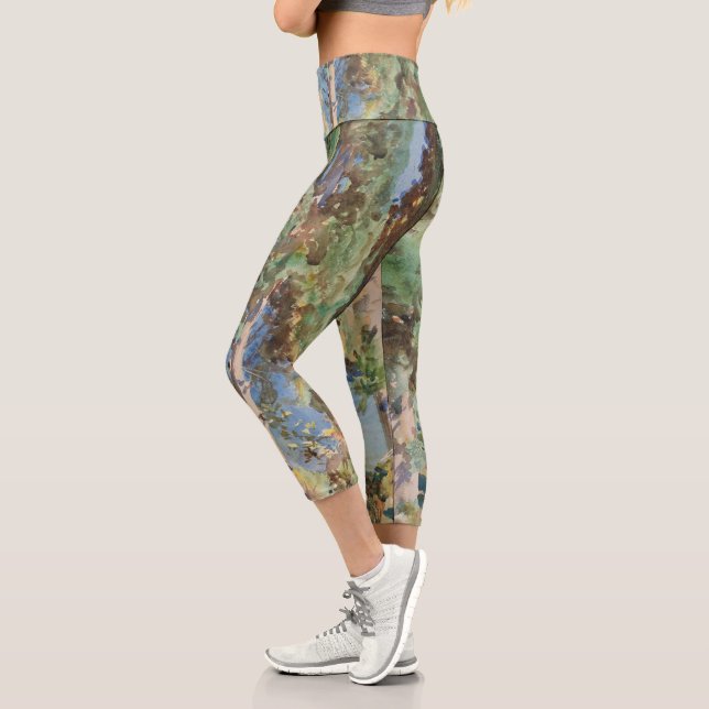 Leggings Capri Corfu Cyprès par John Singer Sargent (Gauche)