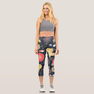 Leggings Capri Couleur Pop Activewear