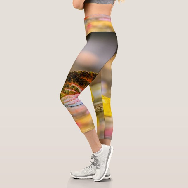 Leggings Capri Couleurs d'automne (Gauche)