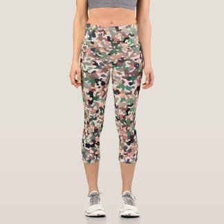 Leggings Capri Couleurs de fin d'automne 