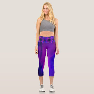 Leggings Capri Dark Wave